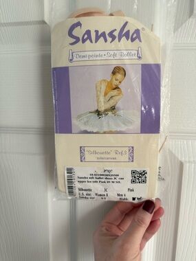 First Position Ballet Slipper in Light Peach